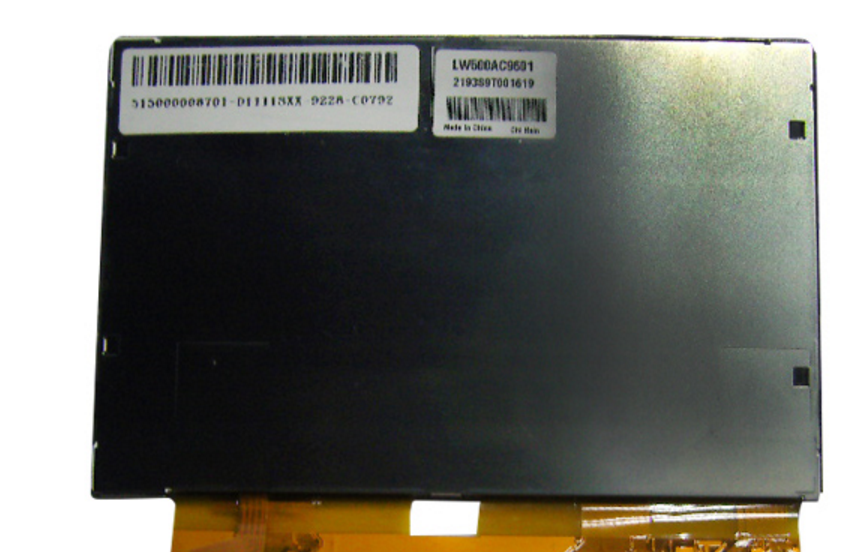 Original LW500AC9601 Innolux Screen Panel 5\" 800*480 LW500AC9601 LCD Display